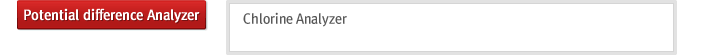 Potential difference Analyzer : Chlorine Analyzer